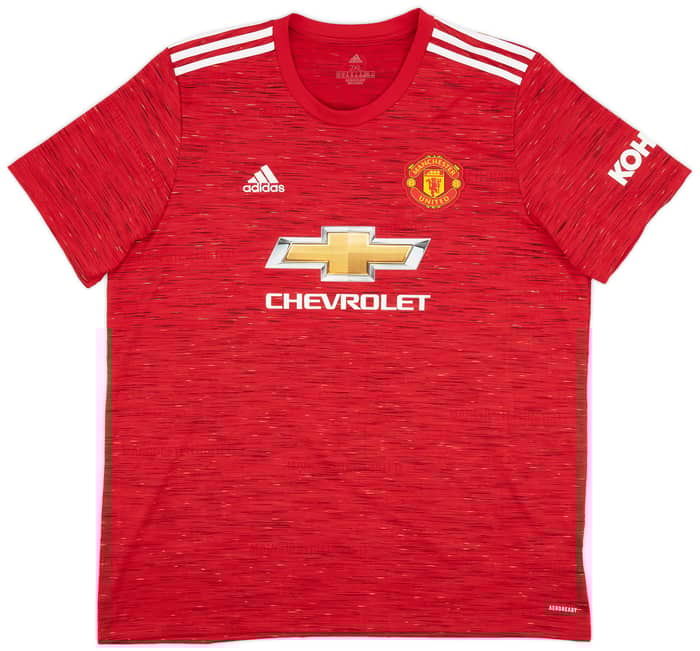 2020-21 Manchester United Home Shirt Rashford #10 - 9/10 - (XXL)