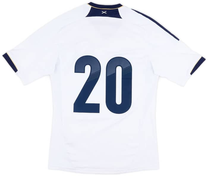 2012-14 Scotland Authentic Away Shirt #20 - 9/10 - (M)