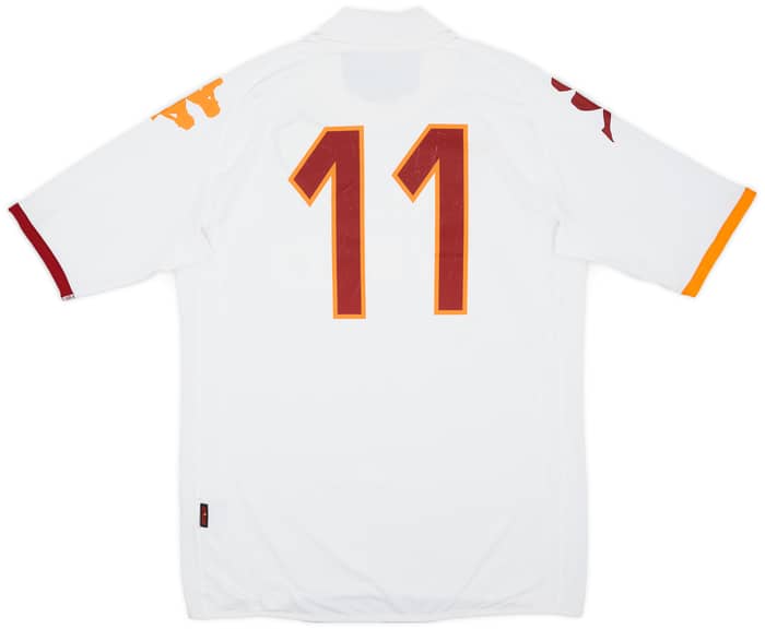 2008-09 Roma Away Shirt #11 - 8/10 - (XL)