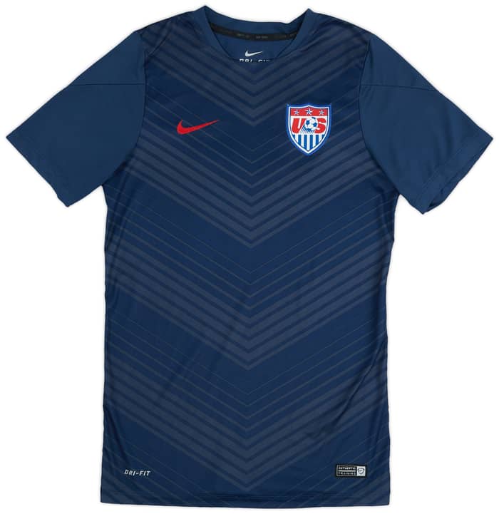 2014-15 USA Nike Training Shirt - 9/10 - (S)