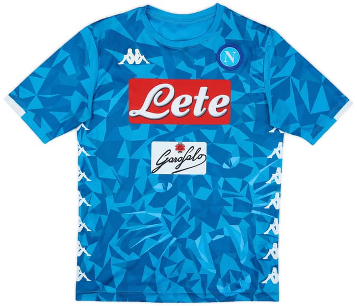 2018-19 Napoli Basic Home Shirt - 7/10 - (S)
