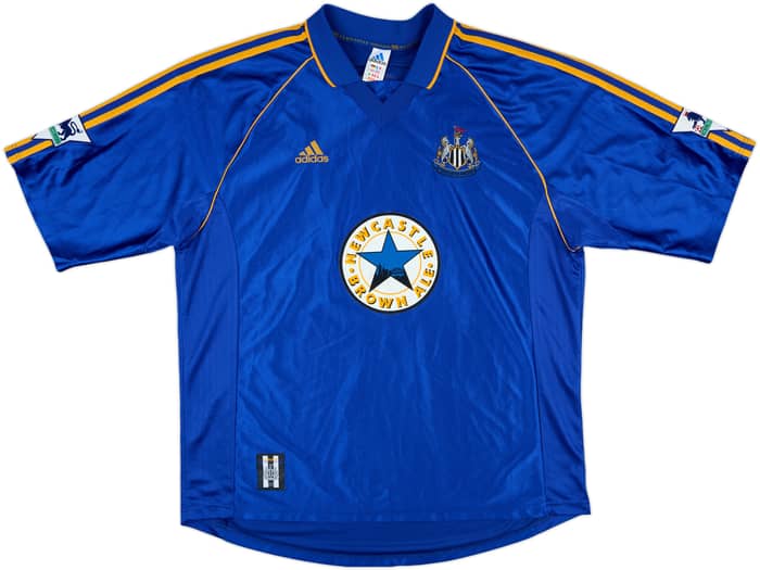 1998-99 Newcastle Match Issue Signed Away Shirt Daglish #25