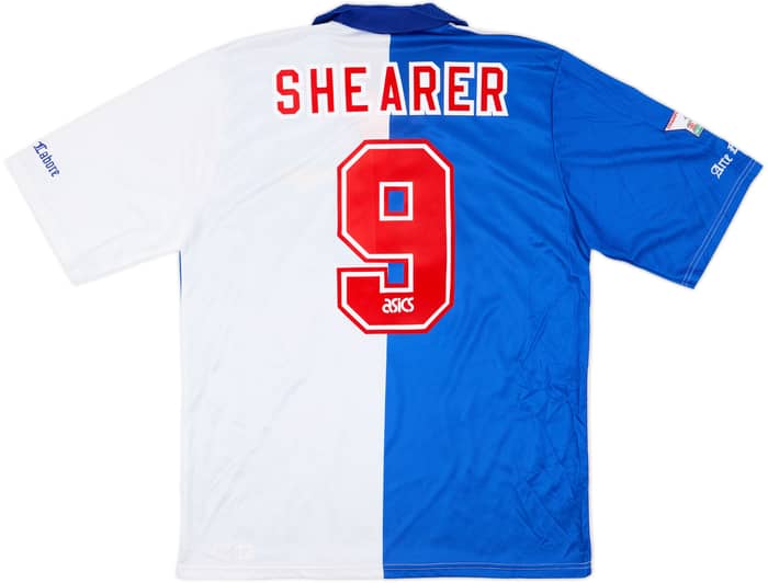 1994-95 Blackburn Home Shirt Shearer #9 - 7/10 - (XL)