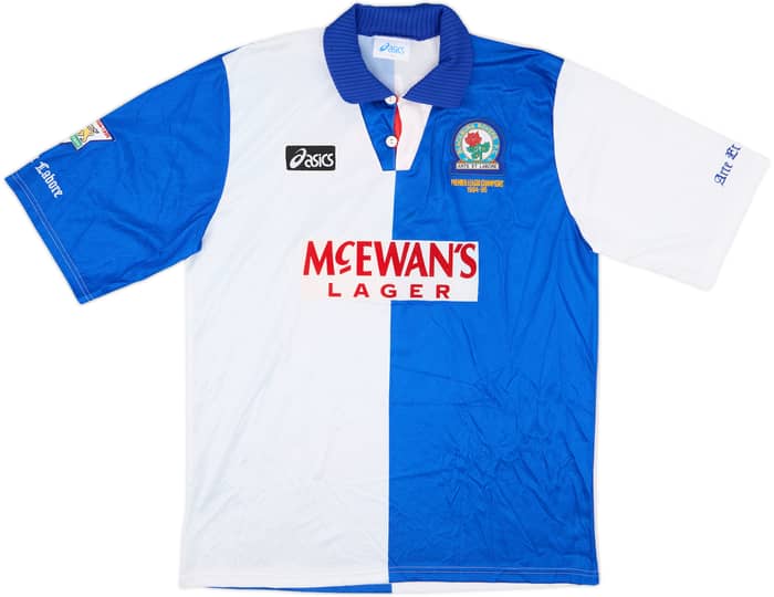 1994-95 Blackburn Home Shirt Shearer #9 - 7/10 - (XL)