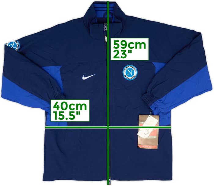 1997-98 Napoli Nike Track Jacket (M.Boys)