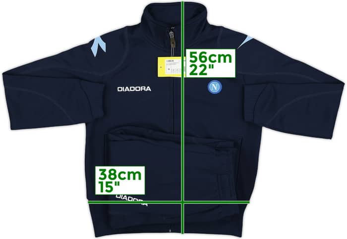 2007-08 Napoli Diadora Tracksuit (S.Boys)