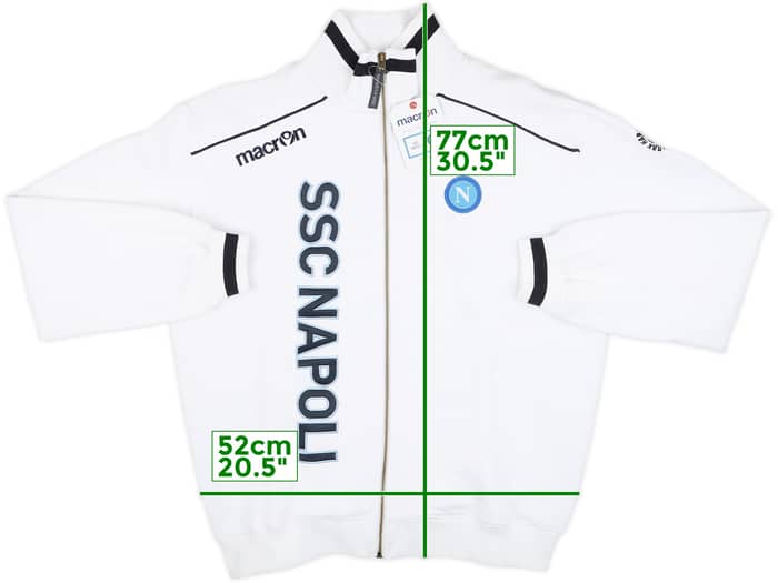 2011-12 Napoli Macron Track Jacket (L)