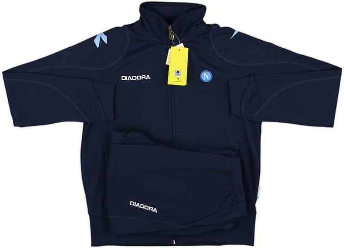 2007-08 Napoli Diadora Tracksuit (XL.Boys)