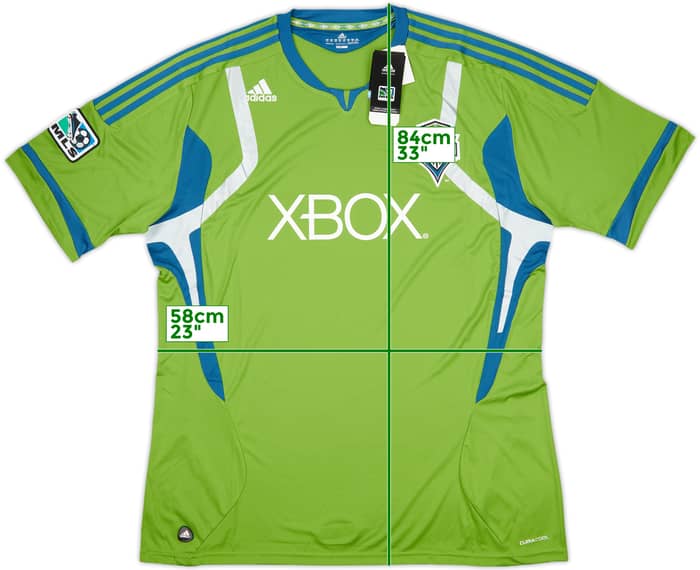 2012 Seattle Sounders Home Shirt (XXL)