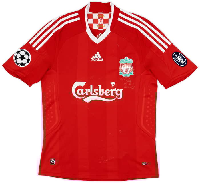 2008-10 Liverpool Home Shirt Torres #9 - 4/10 - (S)