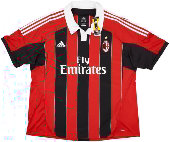 2012-13 AC Milan Home Shirt Pato #9 (XXL)