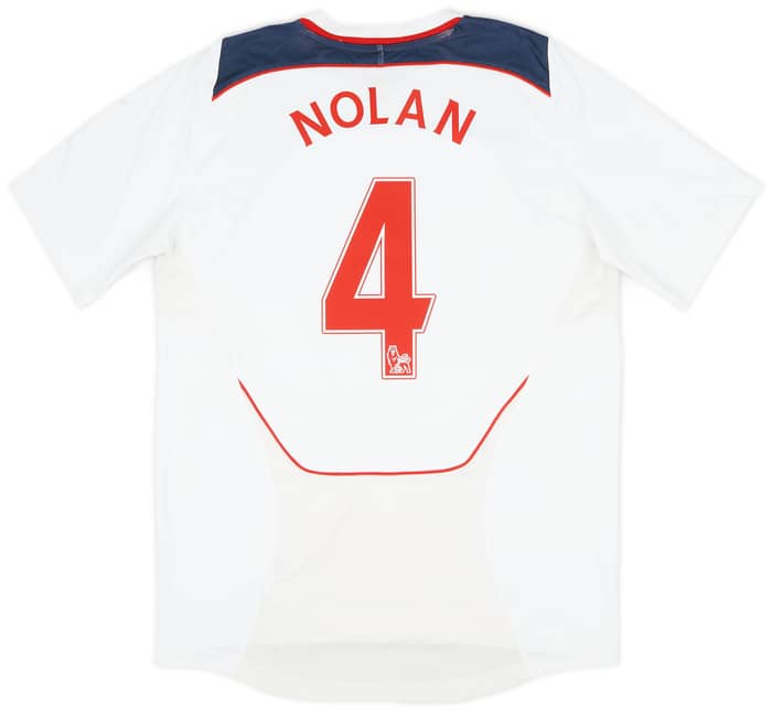 2008-09 Bolton Home Shirt Nolan #4 - 8/10 - (L)