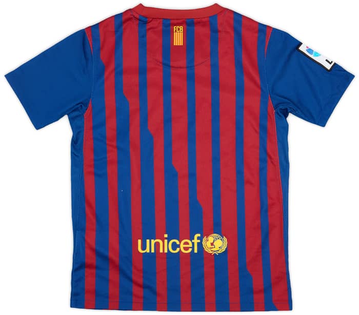 2011-12 Barcelona Home Shirt - 8/10 - (S.Boys)