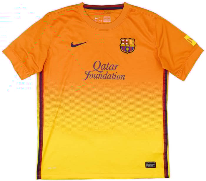 2012-13 Barcelona Away Shirt - 6/10 - (XL.Boys)