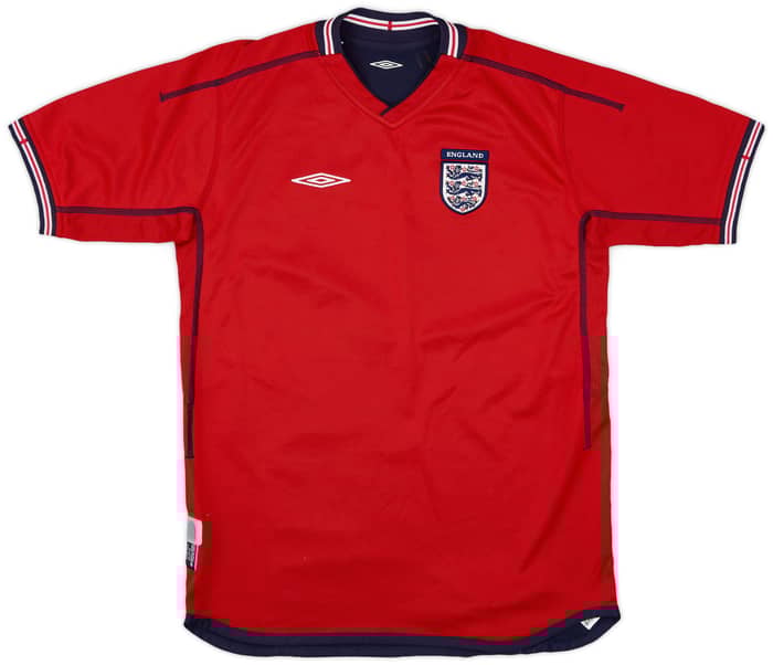 2002-04 England Away Shirt - 7/10 - (XL.Boys)