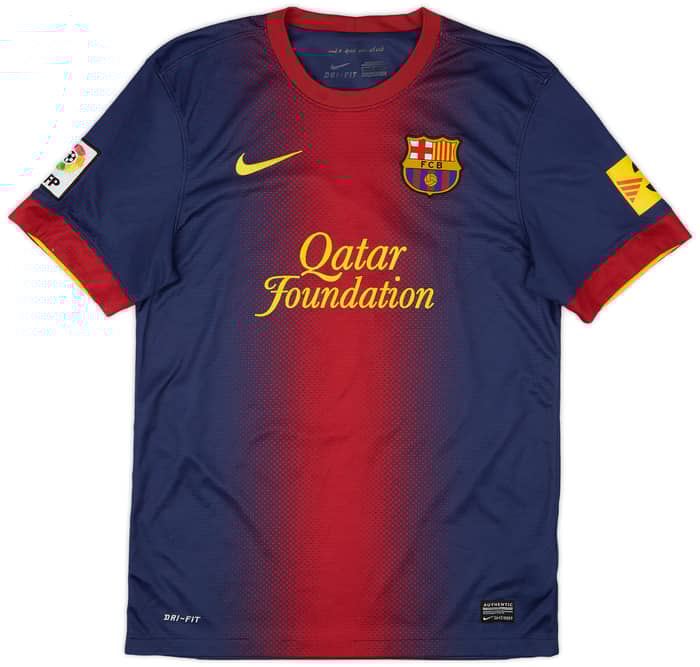 2012-13 Barcelona Home Shirt Messi #10 - 8/10 - (S)