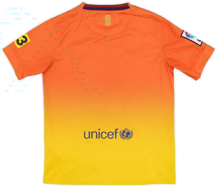 2012-13 Barcelona Away Shirt - 8/10 - (M.Boys)