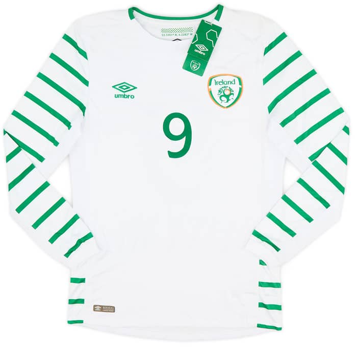 2016-17 Ireland Away L/S Shirt Long #9 (S)