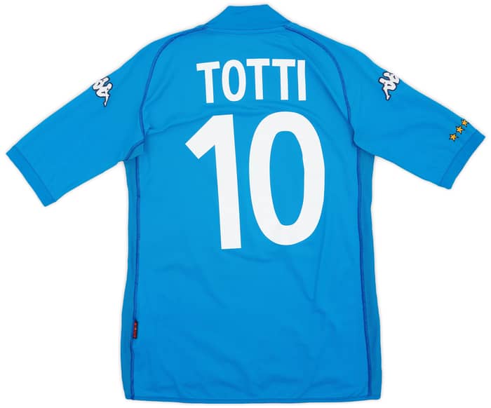 2002 Italy Home Shirt Totti #10 - 6/10 - (S)