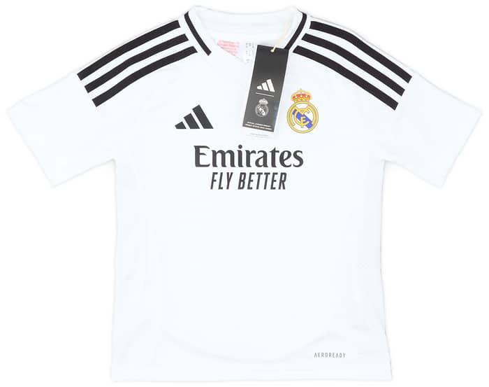 2024-25 Real Madrid Home Full Kit (Little Kids)