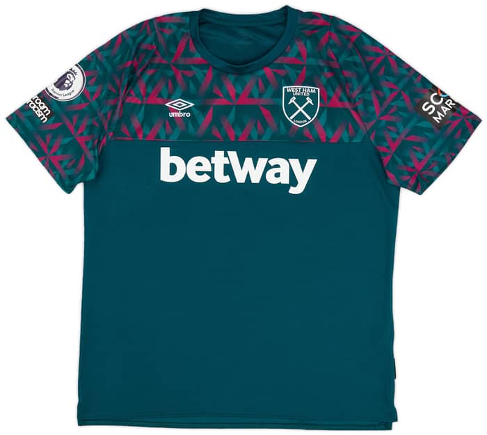 2022-23 West Ham Match Issue GK Shirt Areola #13