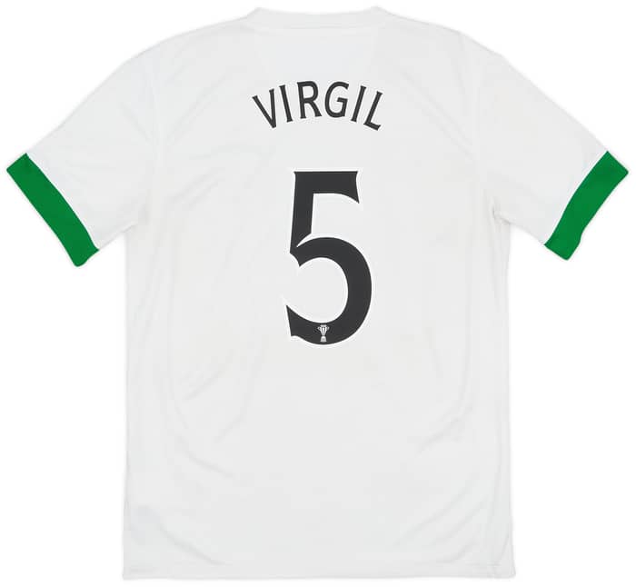 2014-15 Celtic European Third Shirt Virgil #5 - 6/10 - (M)