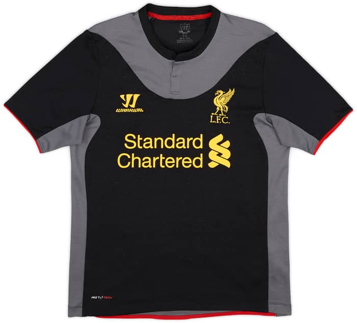 2012-13 Liverpool Away Shirt Gerrard #8 - 7/10 - (S)