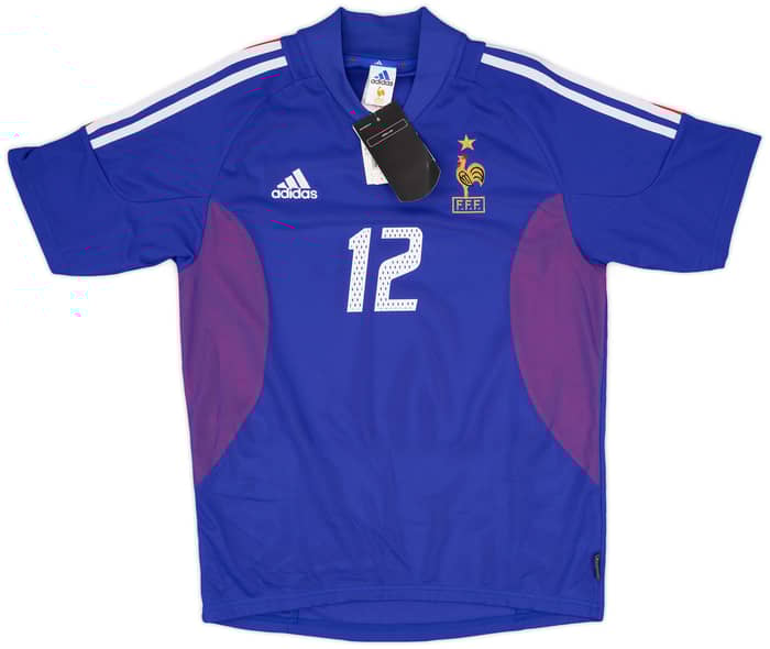 2002-04 France Home Shirt Henry #12 (S)