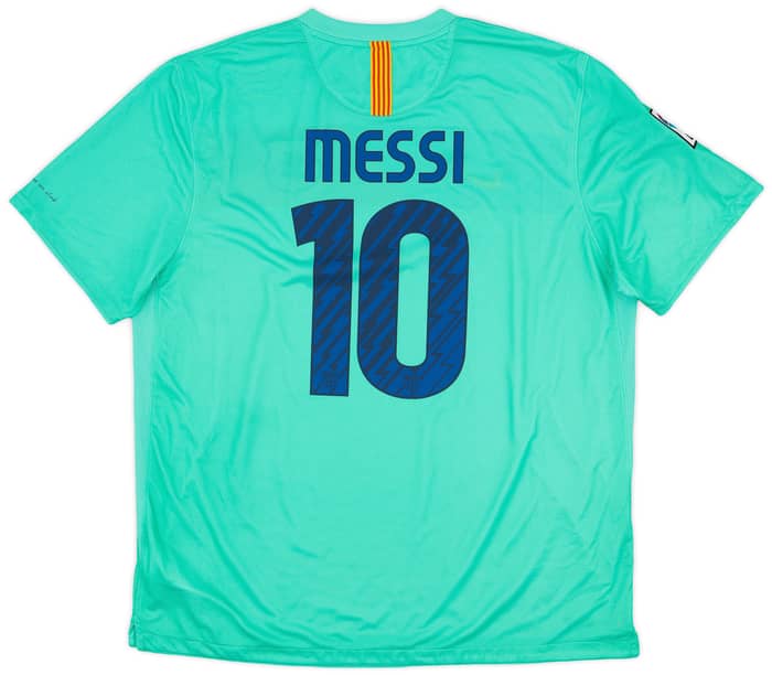 2010-11 Barcelona Away Shirt Messi #10 - 8/10 - (XXL)