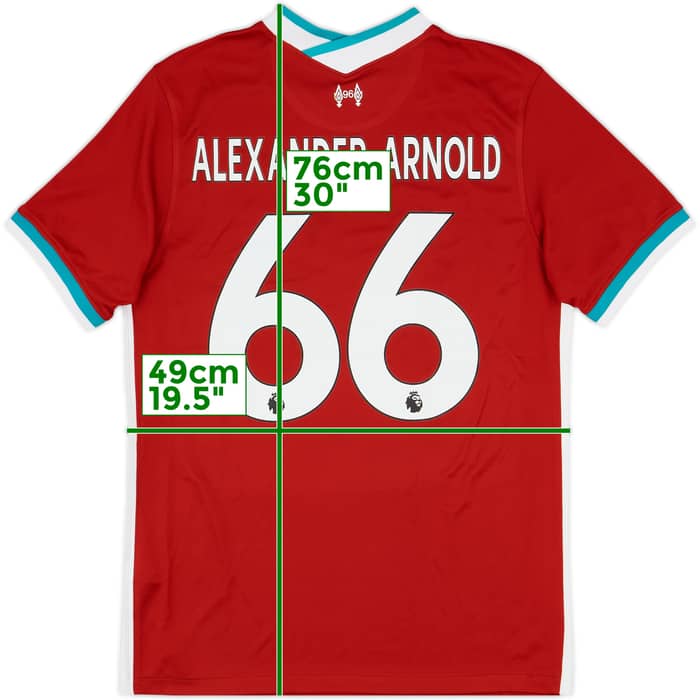 2020-21 Liverpool Home Shirt Alexander-Arnold #66 - 9/10 - (M)