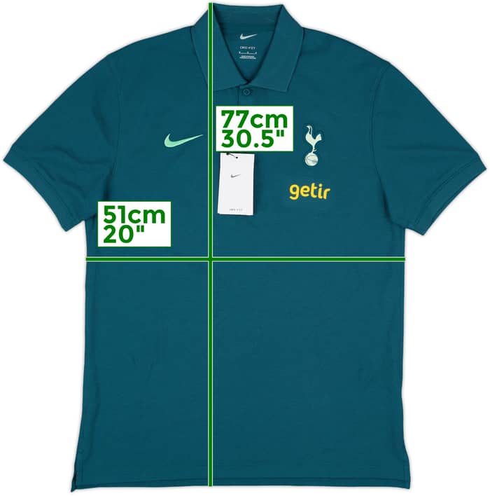 2021-22 Tottenham Nike Polo Shirt (M)