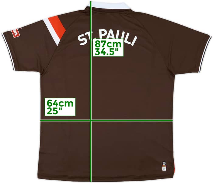 2023-24 St Pauli 'Anti-Racism' Third Shirt (XXL)