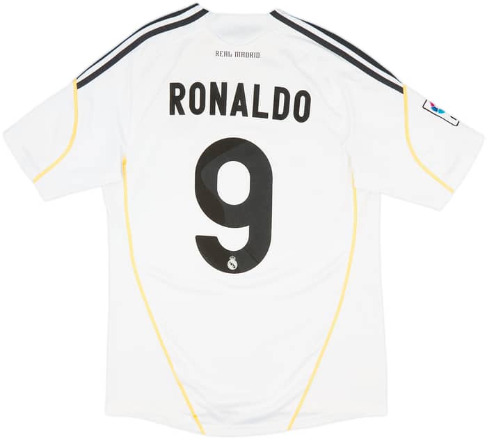 2009-10 Real Madrid Home Shirt Ronaldo #9 - 5/10 - (M)