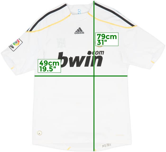 2009-10 Real Madrid Home Shirt Ronaldo #9 - 5/10 - (M)