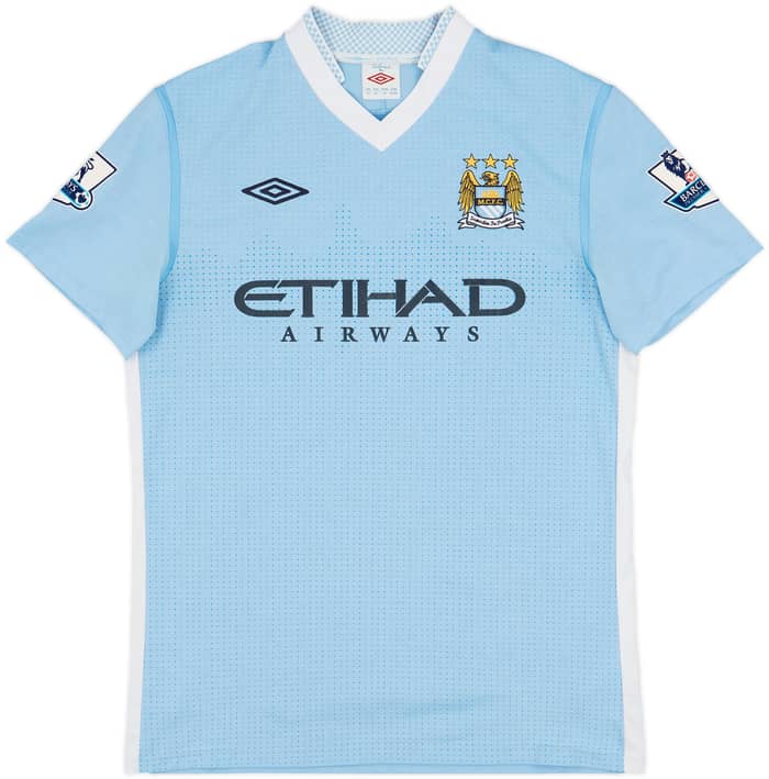2011-12 Manchester City Home Shirt Yaya Toure #42 - 7/10 - (M)