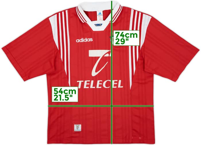 1997-98 Benfica Home Shirt - 5/10 - (L)