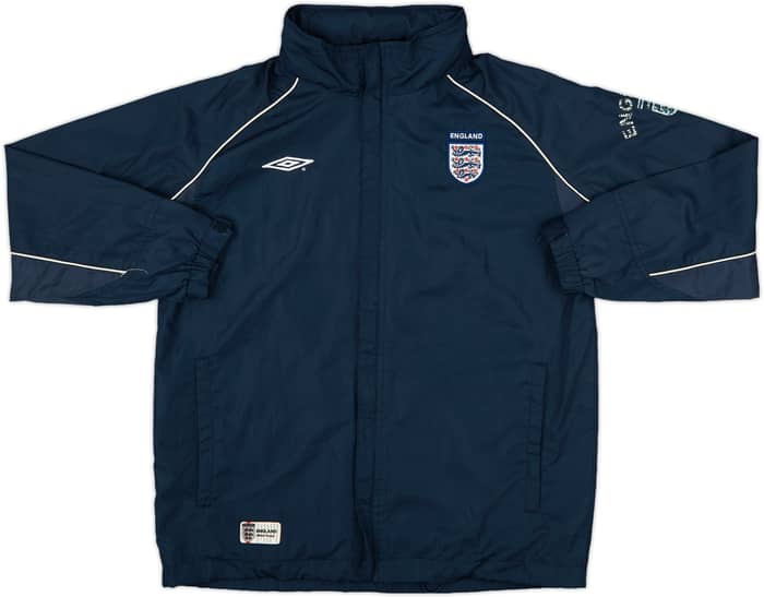 2004-06 England Umbro Hooded Rain Jacket - 6/10 - (XL.Boys)