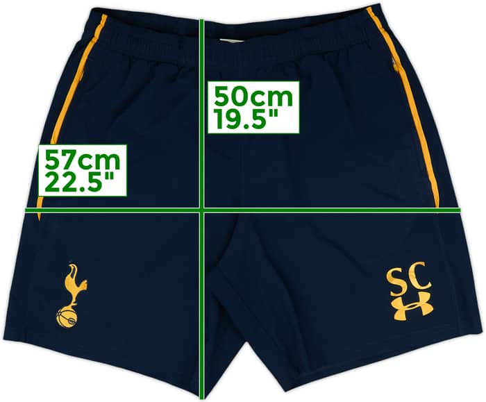 2016-17 Tottenham Staff Issue Under Armour Training Shorts SC - 7/10 - (M)