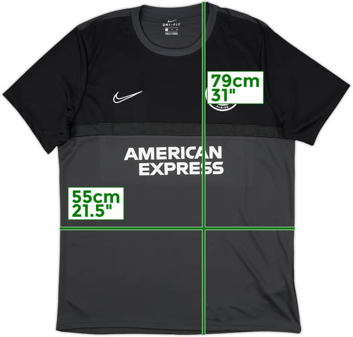 2020-21 Brighton Nike Training Shirt - 10/10 - (XL)