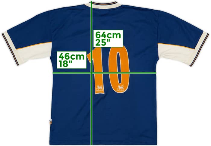 1997-98 Tottenham Away Shirt #10 - 6/10 - (Y)