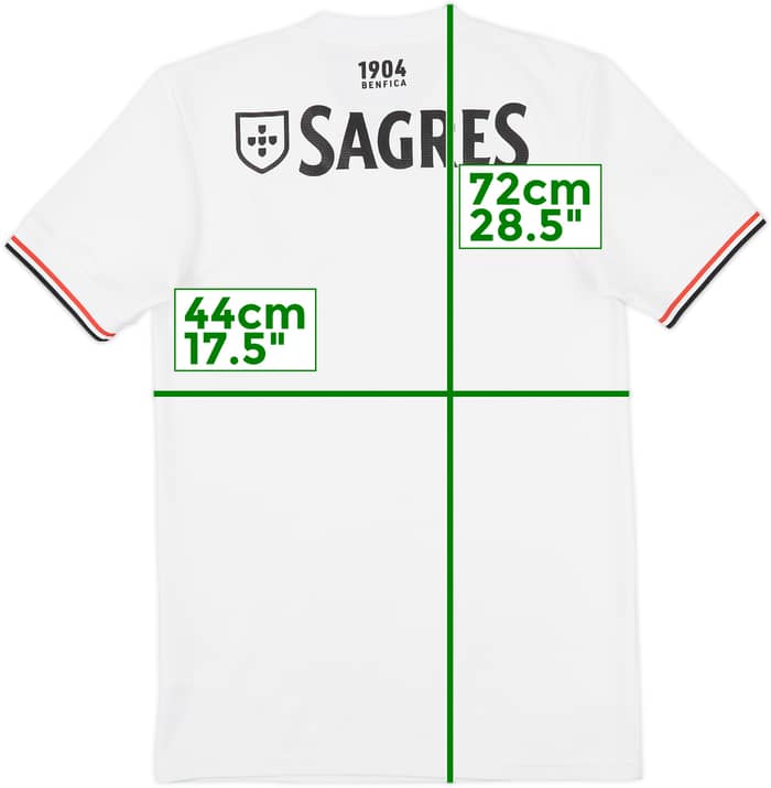 2021-22 Benfica Away Shirt - 7/10 - (XS)