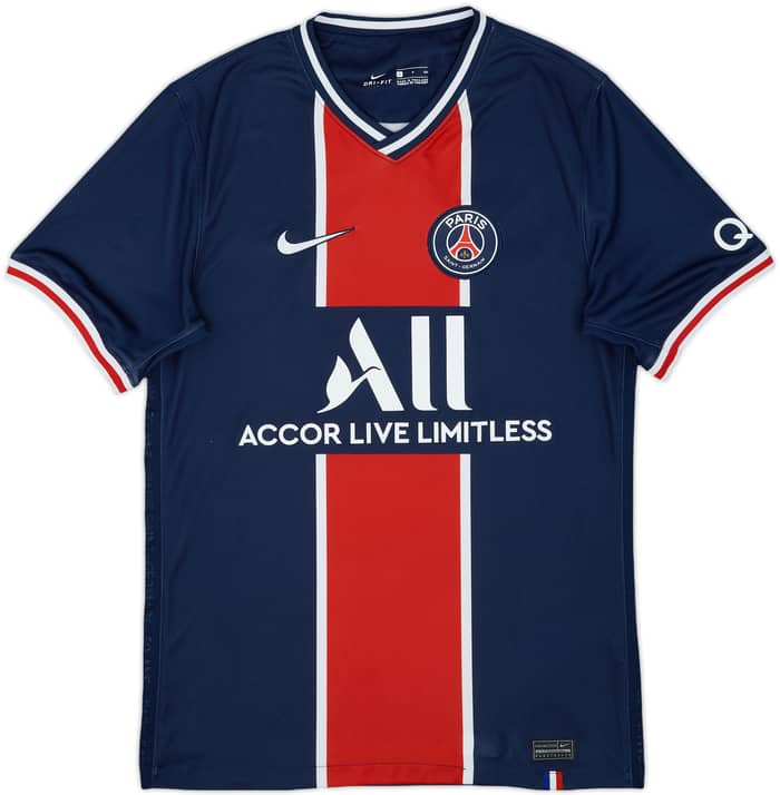 2020-21 Paris Saint-Germain Home Shirt - 9/10 - (S)
