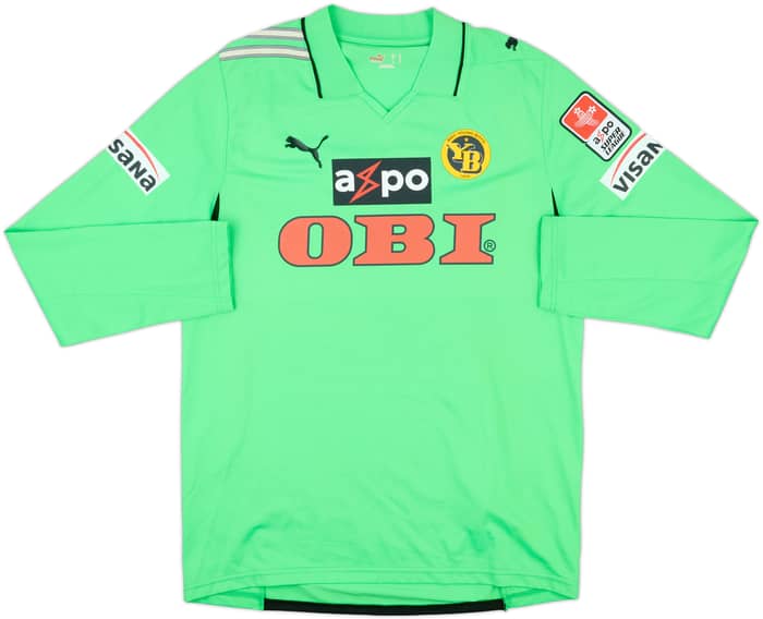 2008-09 Young Boys Match Issue Away L/S Shirt Varela #19