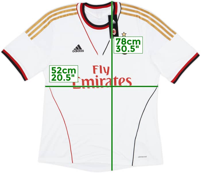 2013-14 AC Milan Away Shirt (L)