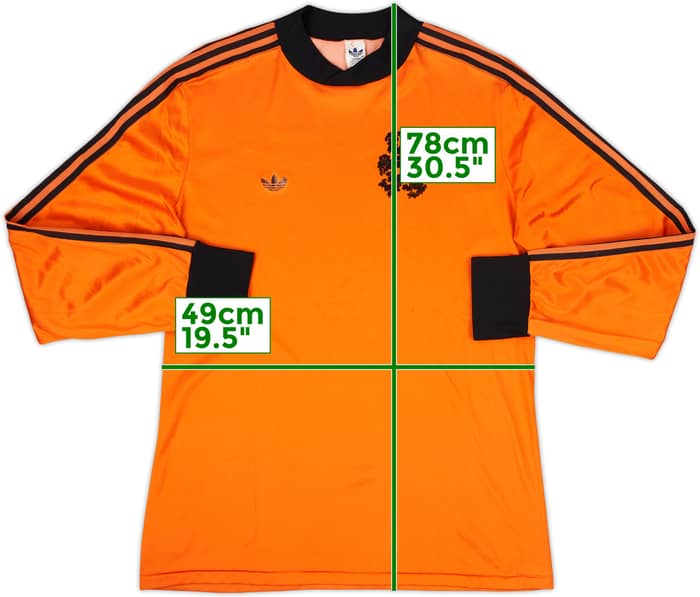 1978-80 Netherlands Home L/S Shirt - 9/10 - (L)
