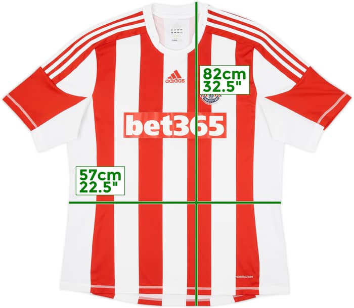 2012-13 Stoke '150 Years' Home Shirt - 5/10 - (XL)