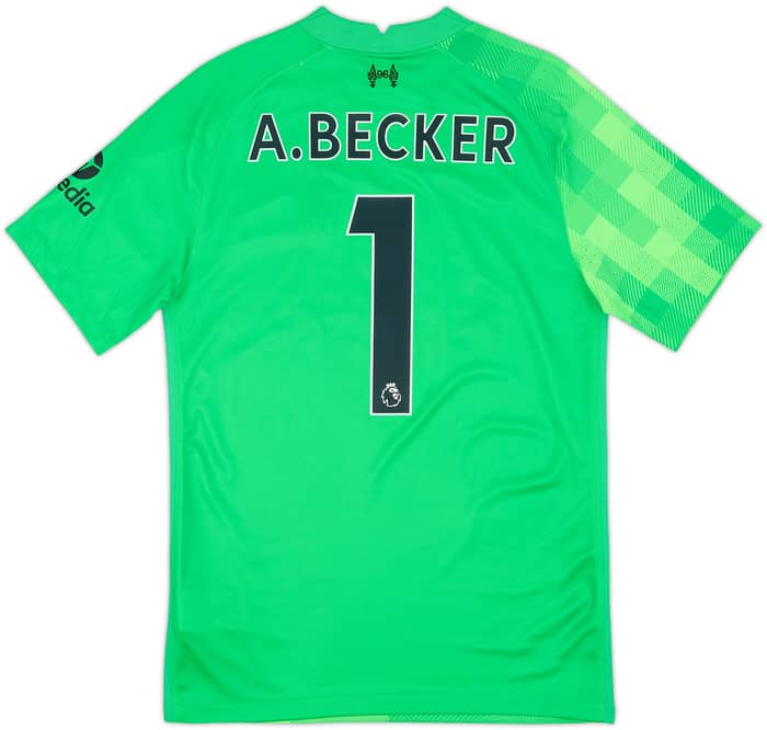 2021-22 Liverpool GK Shirt A.Becker #1 (S)