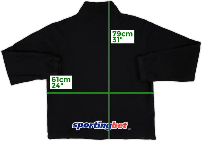 2009-10 Wolves Le Coq Sportif Fleece Track Jacket - 6/10 - (XL)