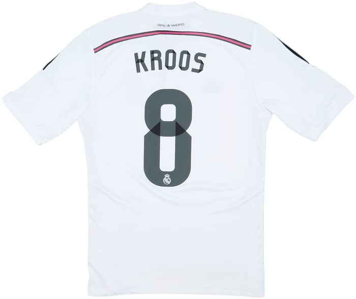 2014-15 Real Madrid Home Shirt Kroos #8 - 5/10 - (M)