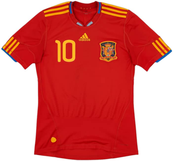2009-10 Spain Home Shirt Fabregas #10 - 6/10 - (S)